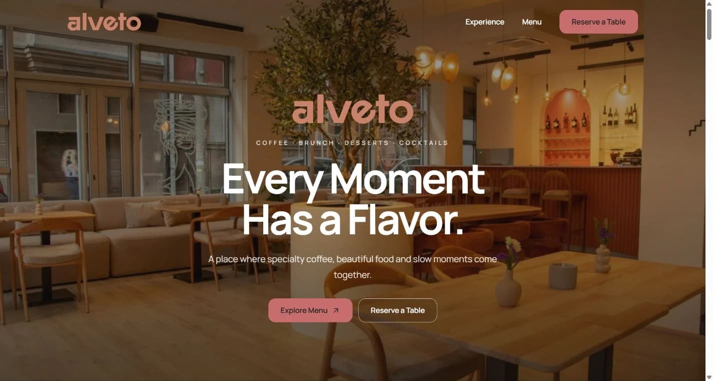 ALVETO — öffentliche Startseite